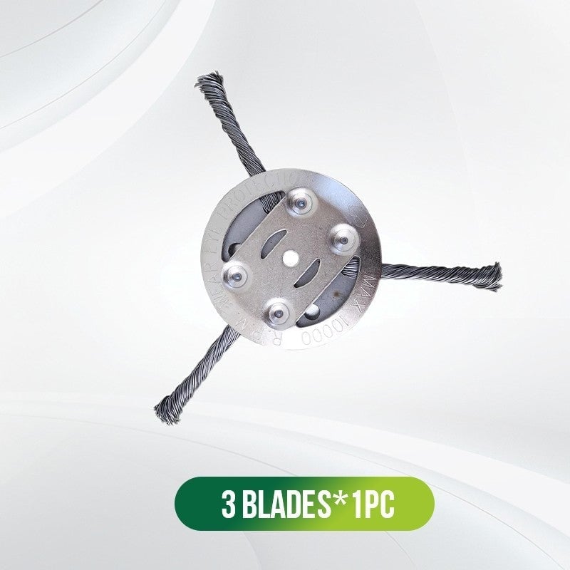 🔥BUY 3 GET 2 FREE👨🌾6 inch Steel Wire Brush Cutter Trimmer Head