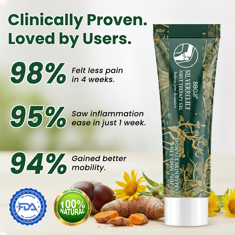(🔥LAST DAY SALE - 71% OFF)BBOJI® SilverRelief Joint Therapy Gel