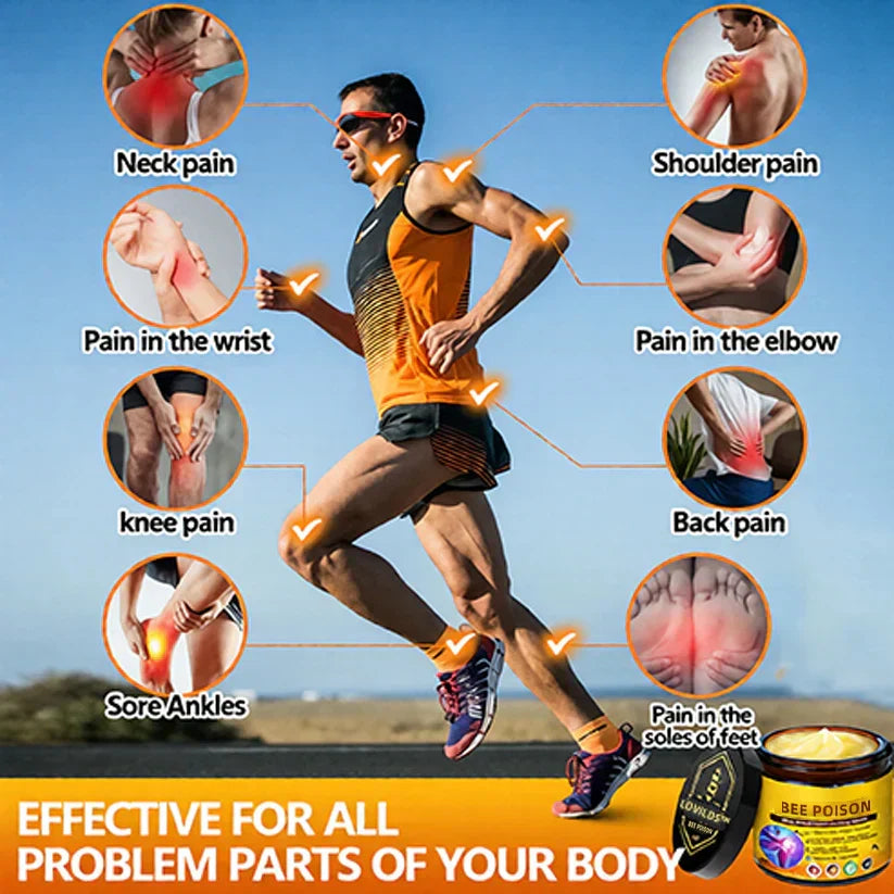 🏆50K+ SOLD LAST WEEK! 🌿LUMIVO™Bee Poison Pain-Relief Bone Healing Cream