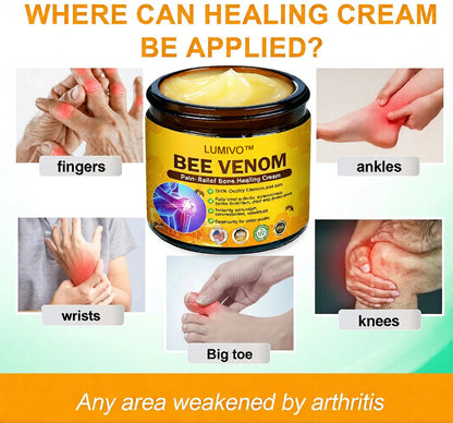 🏆50K+ SOLD LAST WEEK! 🌿LUMIVO™Bee Poison Pain-Relief Bone Healing Cream