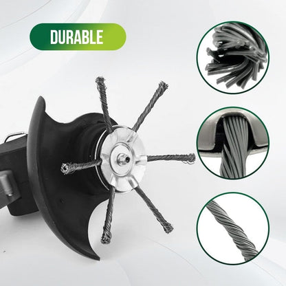 🔥BUY 3 GET 2 FREE👨‍🌾6 inch Steel Wire Brush Cutter Trimmer Head