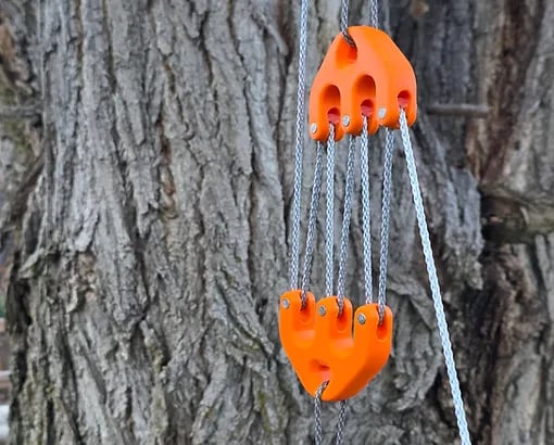 Game & Gear Hoist - Block and Tackle System