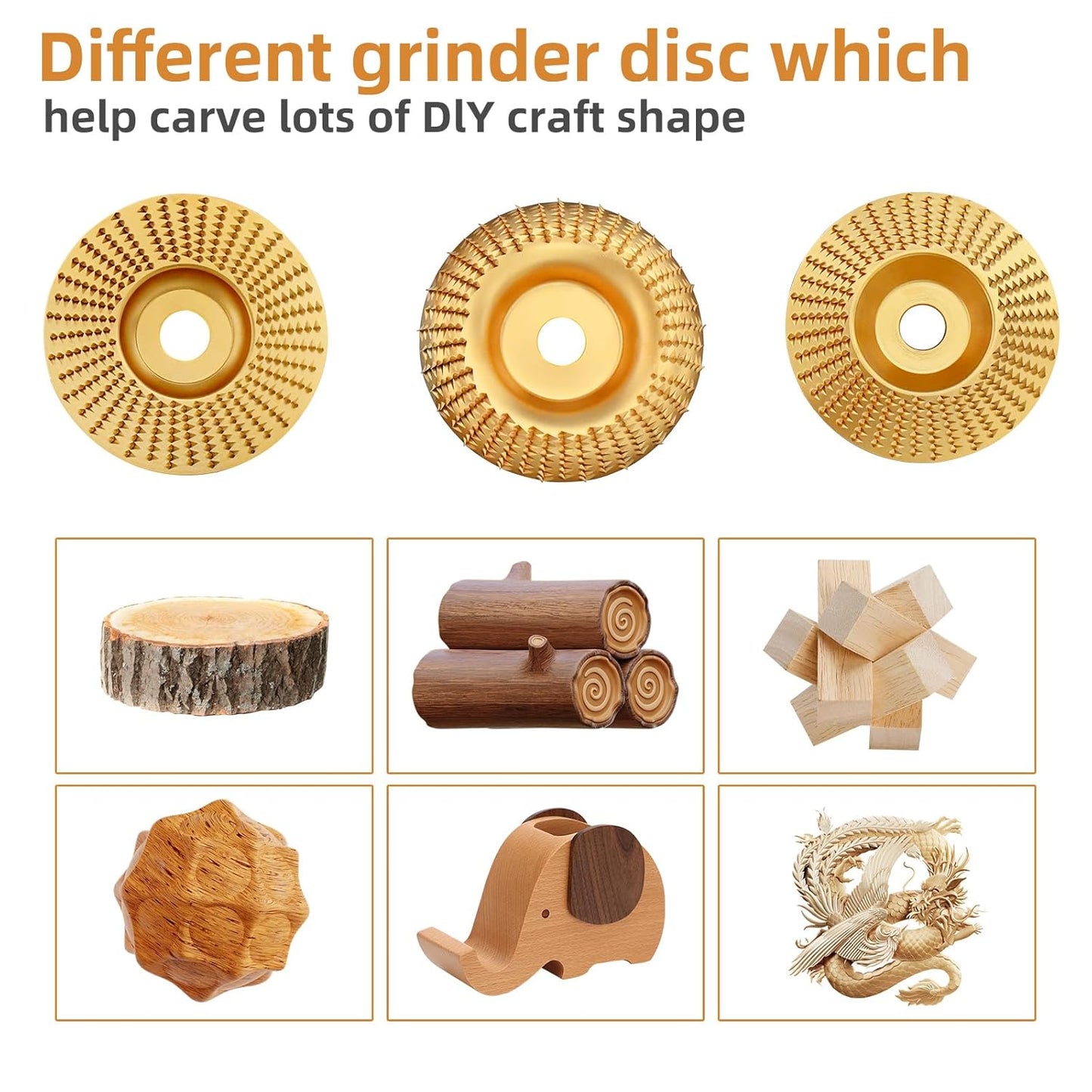 🛠️3PCS Wood Carving Disc Set